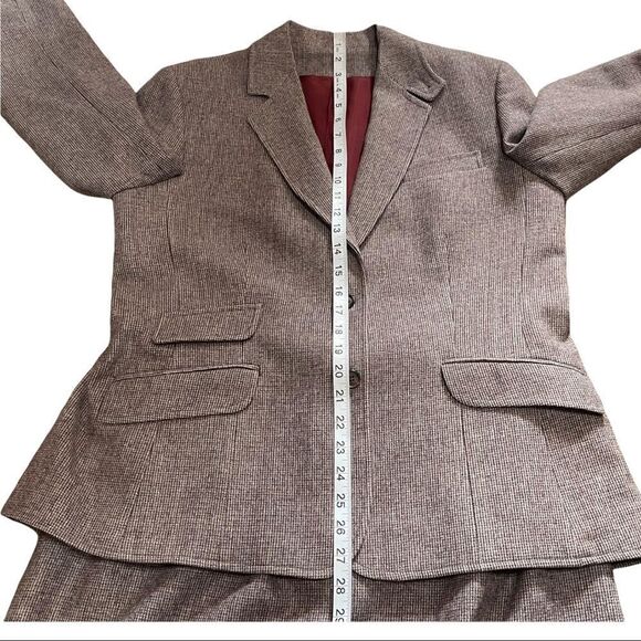 Daniel for Spellbound Vintage 💯% Wool Blazer & Skirt Set Sz 16 - Picture 15 of 16
